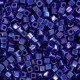 Miyuki square - cubes 1.8mm - Opaque cobalt ab SB18-484